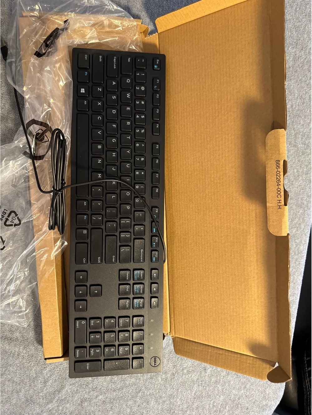 Dell KB216 wired keyboard black